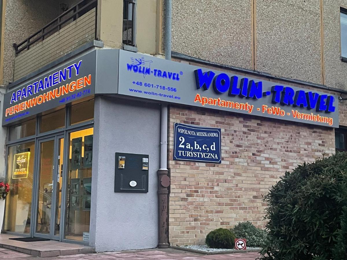 Wolin-Travel Fala Apartamenty Z Widokiem Na Morze Miedzyzdroje Exteriör bild
